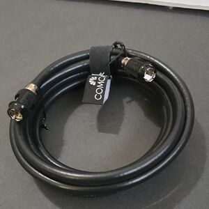 Black Coaxial Cable - PPC Perfect Flex Cable Black 18 AWG CATVX Comcast